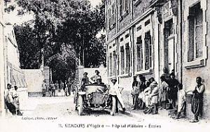 1974- Nemours - Hopital militaire et Ecoles